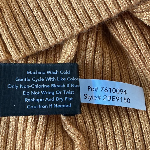 Boston Proper Sweater S Ribbed Knit Turtleneck Preppy Academia Career Classic - Picture 8 of 11